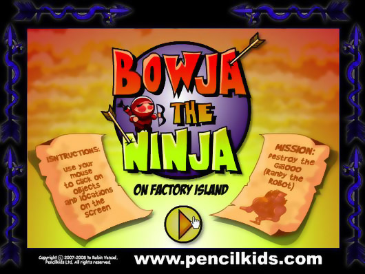 Головоломки:BOWJA THE NINJA (on Factory Island)